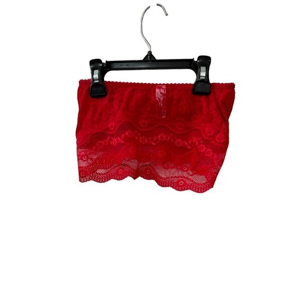 New b.tempt'd by Wacoal Size S Lace Kiss Bandeau Bra Red Soft, lace, mesh - Picture 5 of 9